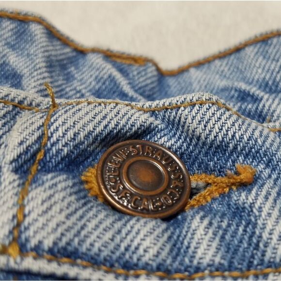 Vintage levi's 551 high rise relaxed tapered jeans - Picture 7 of 12